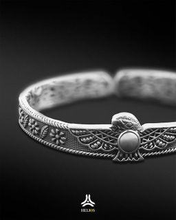 No. 7 - Vòng Tay Bạc Nam HeliSilver Eagle Cuff - 4