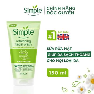 No. 6 - Sữa rửa mặt Simple Gel Kind To Skin - 6