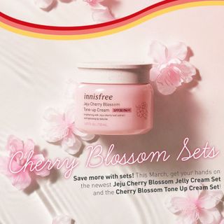 No. 1 - innisfree Jeju Cherry Blossom Tone-up Cream SPF30 PA++ - 2