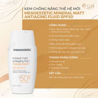No. 4 - Kem Chống Nắng Mesoprotech® Mineral Matt Antiaging Fluid - 2