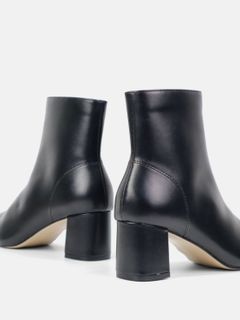 No. 7 - Giày Boots Nữ Cổ Thấp Gót Vuông Thời Trang1222 - 4