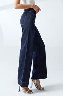 No. 3 - Quần Jeans Nữ Dáng Loe Rộng. PREMIUM FLARED JEANS - 220WD1084P1980 - 3