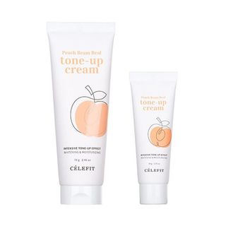 No. 8 - CÉLEFIT Peach Beam Tone - Up Cream - 1