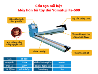 No. 6 - Máy Hàn Miệng Túi FS-500 - 3