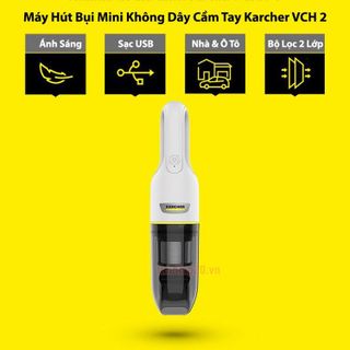 No. 8 - Máy Hút Bụi Không Dây Karcher VCH 2 - 2