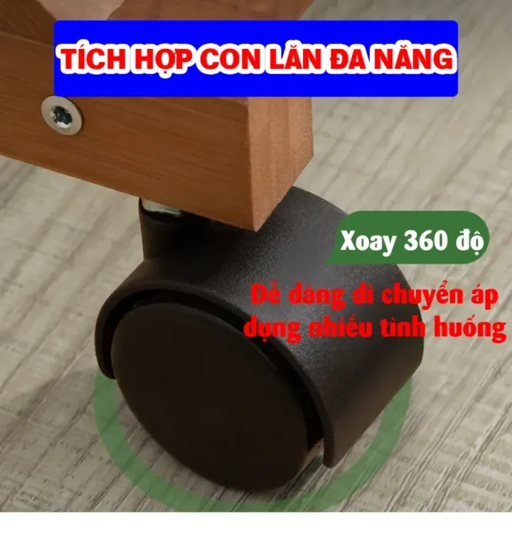 No. 5 - Giá Kệ Treo Quần Ao Đa Năng Gỗ Tre Vango - 4