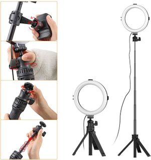 No. 5 - Đèn Led Ring Light VIJIM K9 RGB + Tripod StandK9 - 6