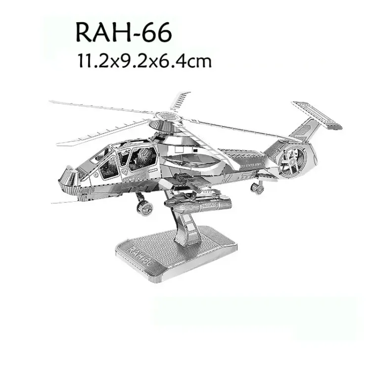 No. 3 - Mô Hình Lắp Ráp 3D Trực Thăng KA-50 - 4