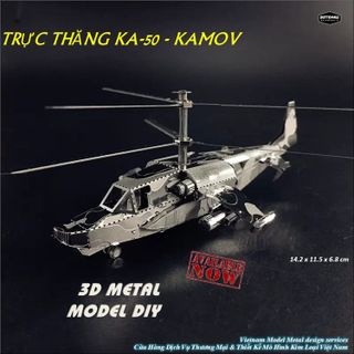 No. 3 - Mô Hình Lắp Ráp 3D Trực Thăng KA-50 - 5