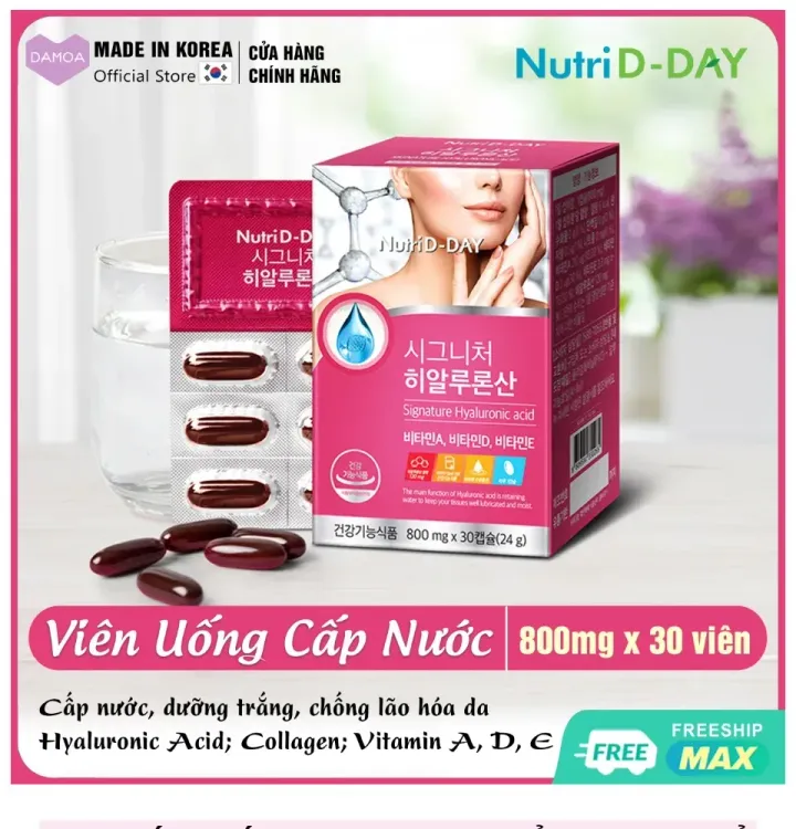 Top 8 Viên Uống Cấp Nước Tốt Nhất Cho Da- 3