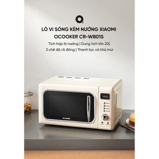 No. 8 - Lò Vi Sóng Có Nướng Qcooker CR-WB01S - 2