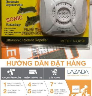 No. 8 - Máy Đuổi Chuột Ulstrasonic PestchaserMT-610E - 4