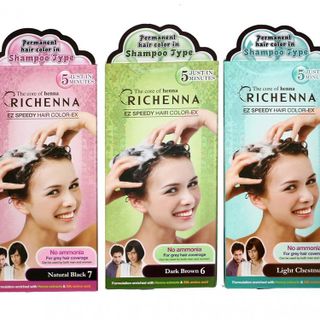 No. 6 - Thuốc Nhuộm Tóc Phủ Bạc Richenna Ez Speedy - 2