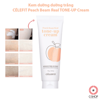 No. 8 - CÉLEFIT Peach Beam Tone - Up Cream - 2