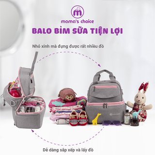 No. 5 - Balo Bỉm Sữa Giữ Nhiệt Đa Năng Mama’s Choice - 3