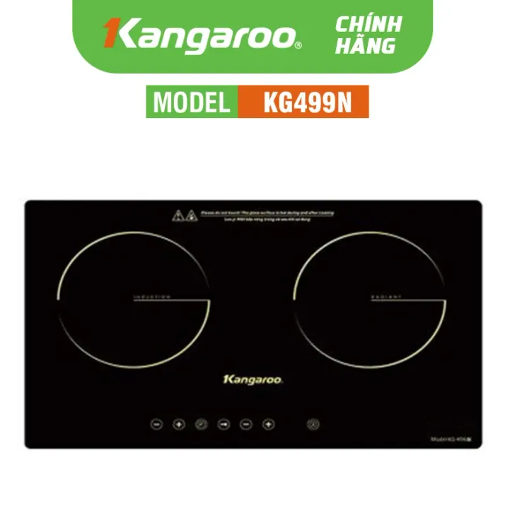 No. 8 - Bếp Đôi Điện Từ Hồng Ngoại Kangaroo KG499N - 4