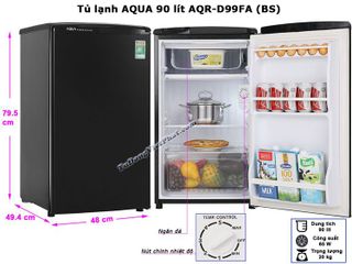 No. 7 - Tủ Lạnh AQUA 1 CửaAQR-D99FA - 3