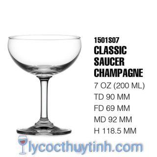 No. 9 - Ly Cocktail Classic Saucer Champagne - 5