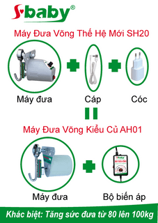 No. 6 - Máy Đưa Võng SBabySH20 - 1