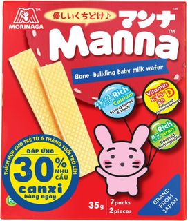 No. 1 - Bánh Xốp Manna Milk Wafer - 3