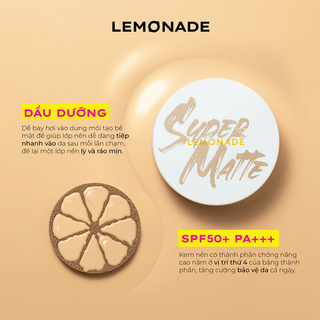 No. 4 - Phấn Nước Siêu Kiềm Dầu Lemonade Supermatte - 3