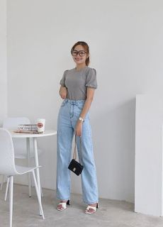 No. 8 - Quần Jeans Ống Rộng QJN4022 - 3