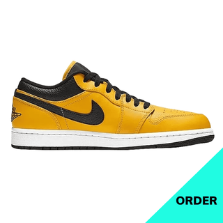 No. 2 - Giày Nike Nam Air Jordan 1 Low University Gold Black553558-700 - 2