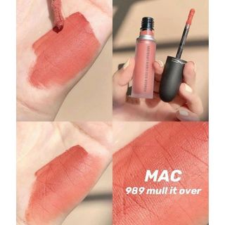 No. 3 - Son Môi Mac Powder Kiss Liquid Lipcolour#989 Mull It Over - 5