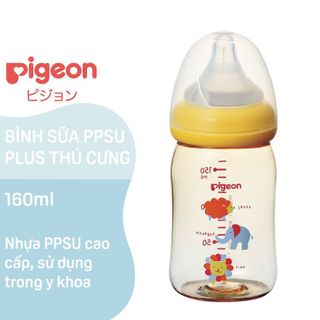 No. 3 - Bình Sữa Cho Bé Cổ Rộng Pigeon PPSU PLUS - 5