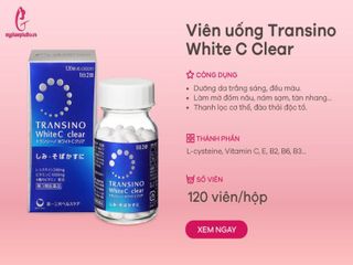 No. 1 - Viên Uống Trắng Da Transino White C Clear - 2