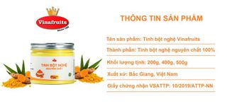 No. 3 - Tinh Bột Nghệ Vinafruits - 4