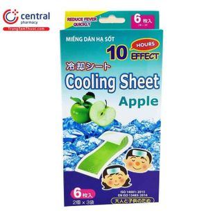 No. 9 - Miếng Dán Hạ Sốt Cooling Sheet Apple - 1