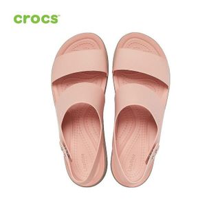 No. 4 - Giày Sandal Crocs Brooklyn Mid Wedge 206453 - 5