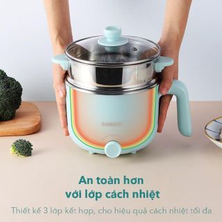 Top 8 Nồi Lẩu Điện Mini Tốt Nhất Hiện Nay (LocknLock, Bear, Gaabor...)- 1