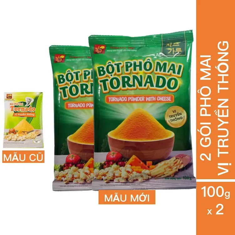 No. 5 - Bột Phô Mai Tornado Vị Truyền Thống - 2