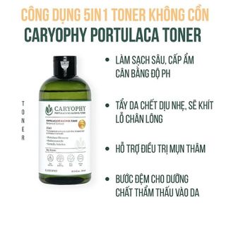 No. 5 - Toner Caryophy Portulaca No Alcohol - 4