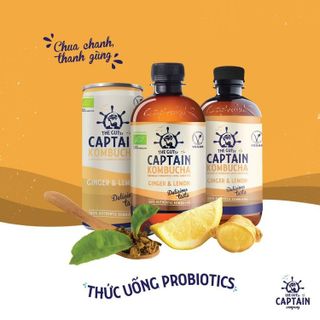 No. 1 - Trà Dưỡng Sinh Hữu Cơ Captain Kombucha - 3