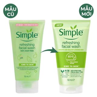 No. 6 - Sữa rửa mặt Simple Gel Kind To Skin - 2