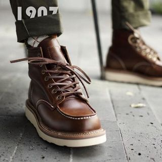 No. 1 - Giày Nam Cao Cổ RED WING - Classic MocHeritage - Style 1907 - 3