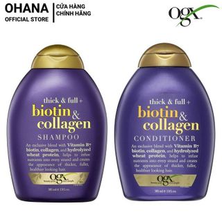 No. 3 - Dầu Gội OGX Think & full + Biotin & Collagen - 2