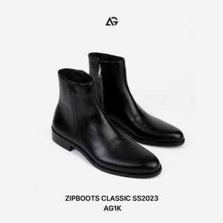 No. 1 - Giày Zip Boots Nam Cao Cấp August AG1K - 5