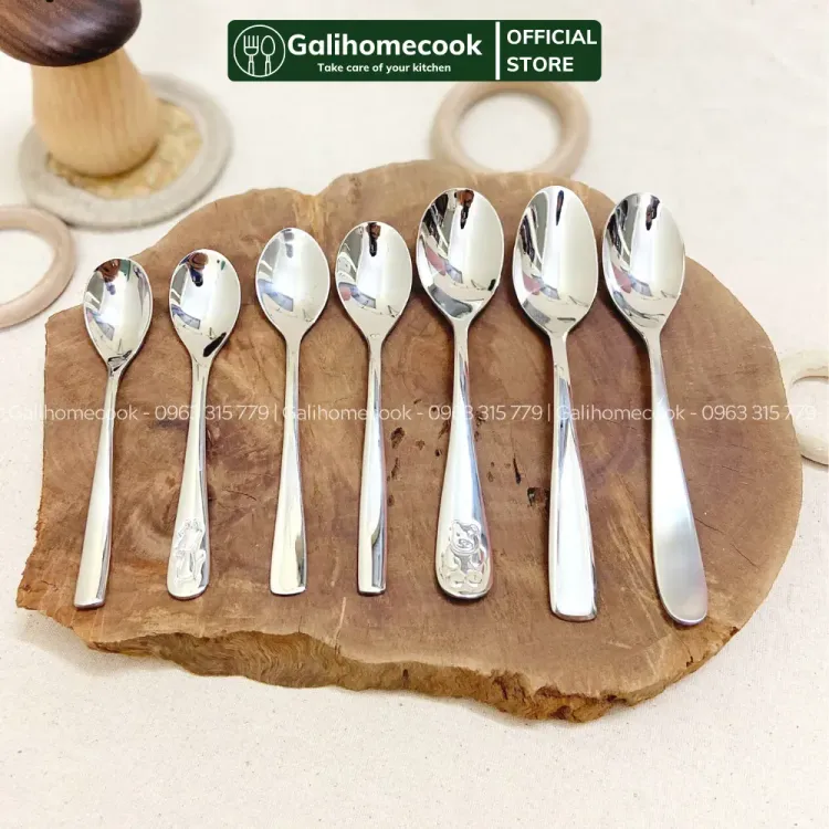 No. 6 - Set Thìa Ăn Dặm Cho Bé Galihomecook Children Spoon - 3