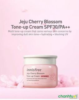 No. 1 - innisfree Jeju Cherry Blossom Tone-up Cream SPF30 PA++ - 3