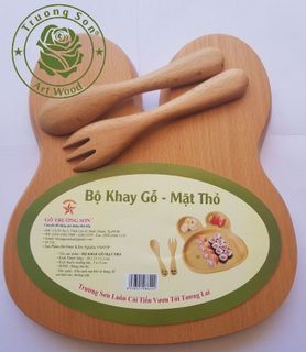 No. 4 - Khay Ăn Cho Bé Hình Thỏ Gỗ Beech - 2