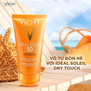 No. 4 - Kem Chống Nắng Phổ Rộng Vichy Ideal Soleil SPF 50Mattifying Face Fluid Dry Touch - 3
