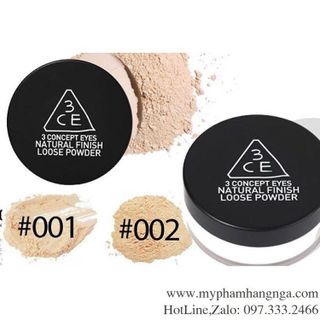 No. 4 - Phấn Phủ Bột 3CE Natural Finish Loose Powder - 4