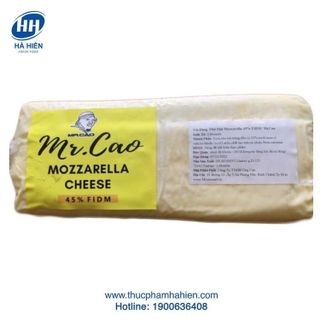 No. 6 - Phô Mai Mozzarella Bào Sợi 45% Fat IDM Đông Lạnh - 1
