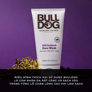 No. 3 - Sữa rửa mặt Bulldog Oil Control Face Wash - 4