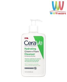 No. 1 - Sữa Rửa Mặt CeraVe Hydrating Cream To Foam Cleanser - 3