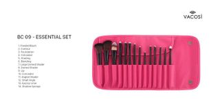 No. 6 - Bộ Cọ Trang Điểm VACOSI Essential Brush SetBC09 - 1